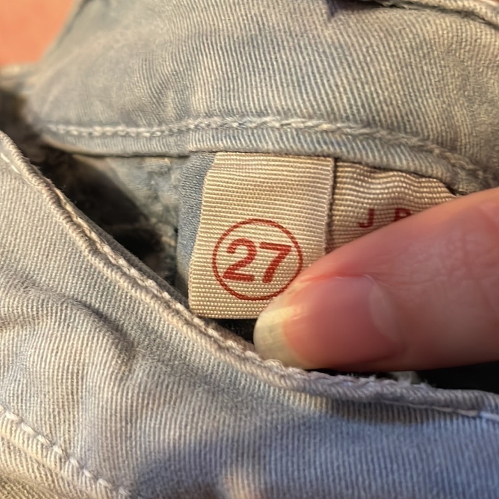 J Brand low rise skinny leg jeans - Picture 6 of 8